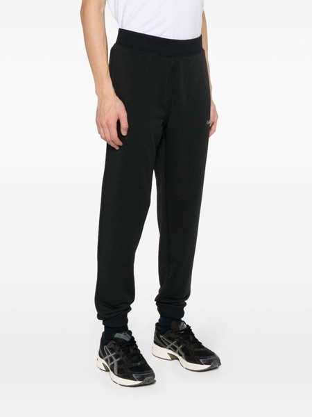 rubberised-logo track pants