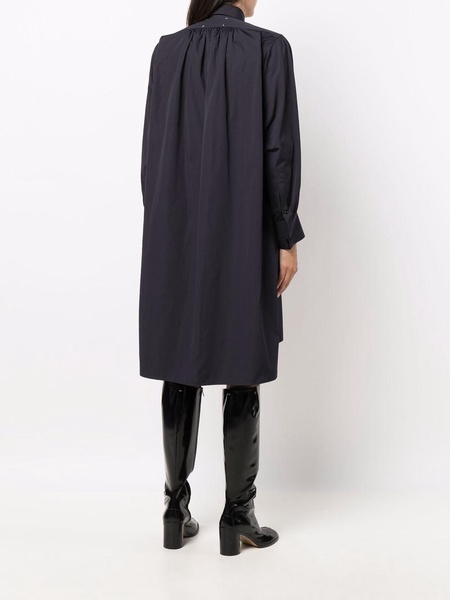 high-low hem shirtdress