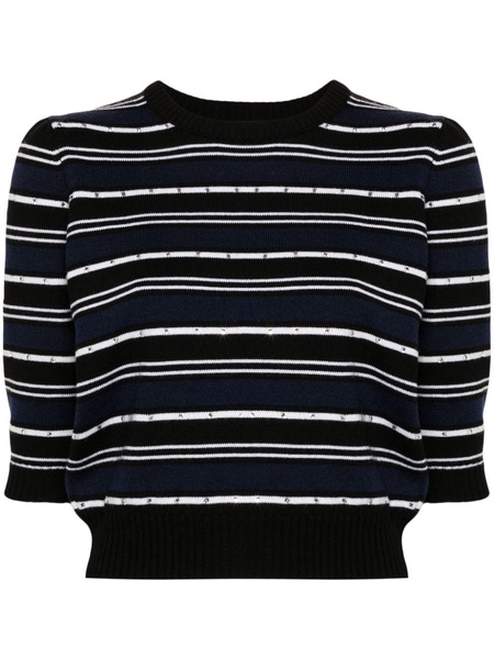 striped wool jumper