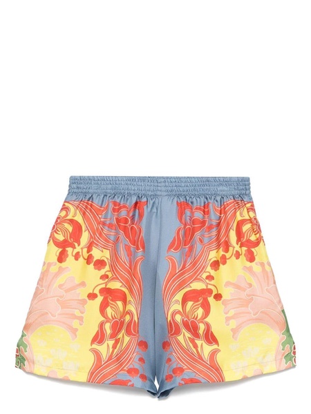 Summer-print shorts