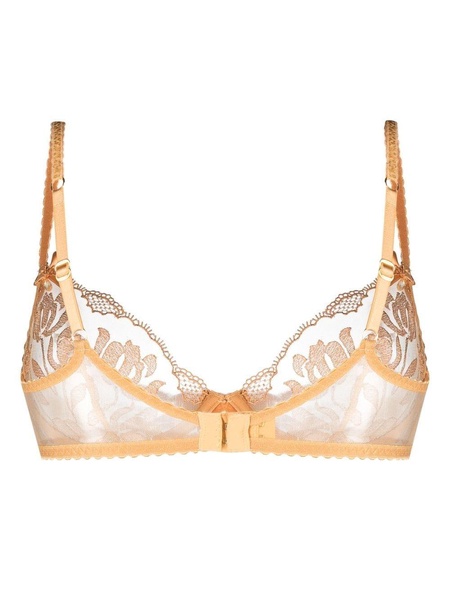 Sparkle plunge underwired bra