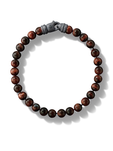 sterling silver Spiritual Beads tiger eye bracelet