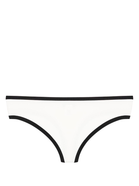 Ligne contrasting-trim bikini bottoms