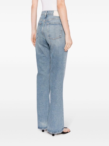 Vidia high-waisted flared jeans