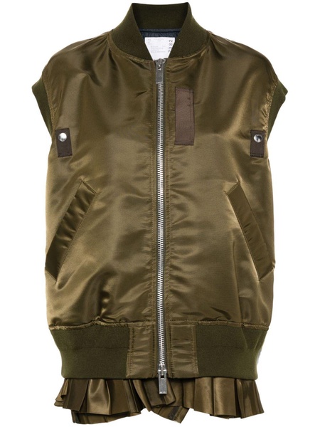 twill gilet