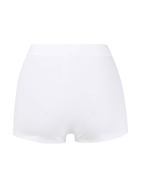 fine-ribbed boxer shorts