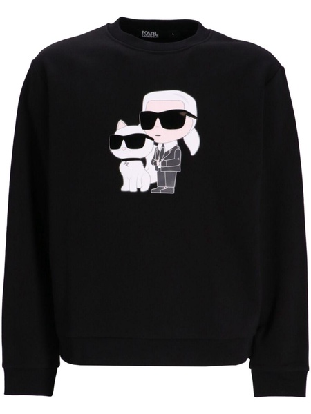 graphic-stamp sweatshirt 