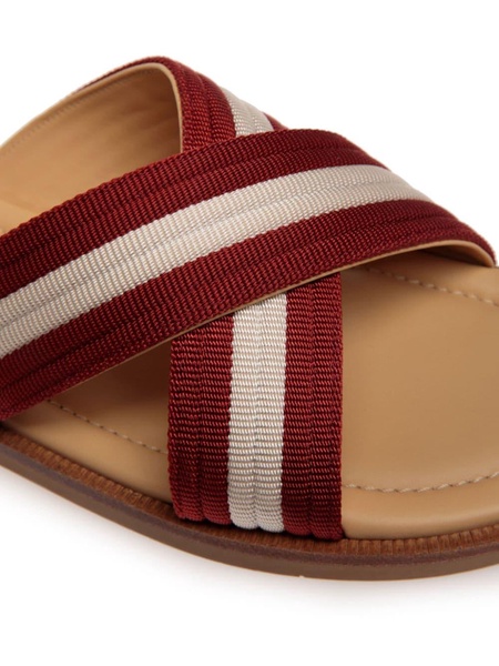 Glide crossover-strap sandals