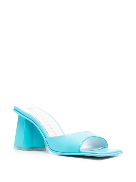 square-toe block-heel sandals