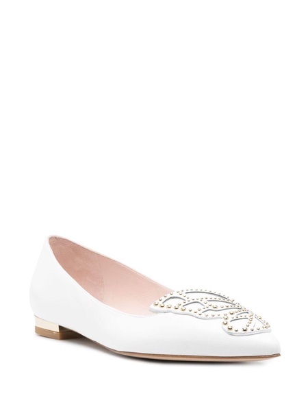 stud-embellished flats