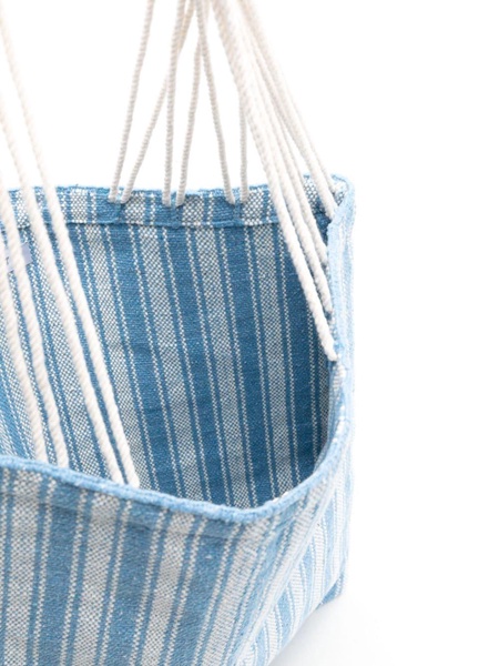 Bianca Colori striped tote bag