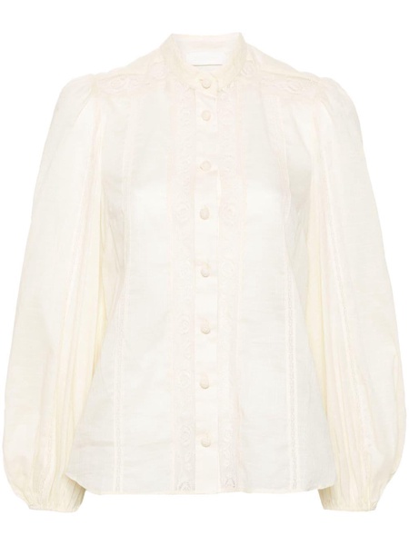 Zimmermann Lace Trim Detail Shirt