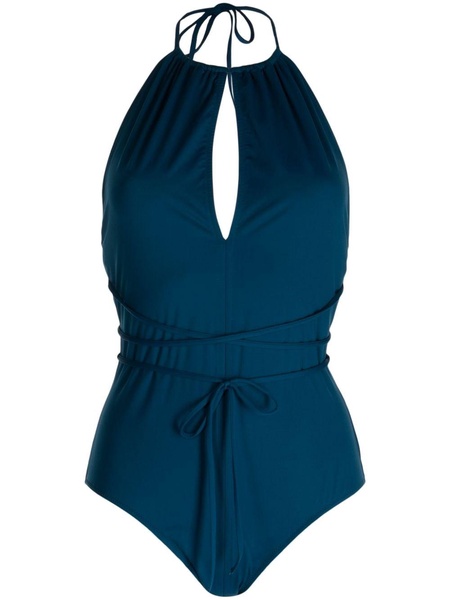 Annika halter-neck swimsuit