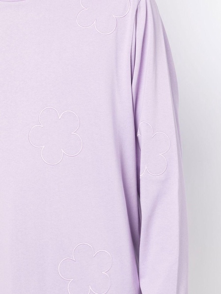 long-sleeve cotton T-shirt