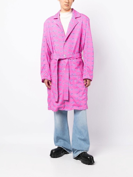 Too Sexy-print coat 