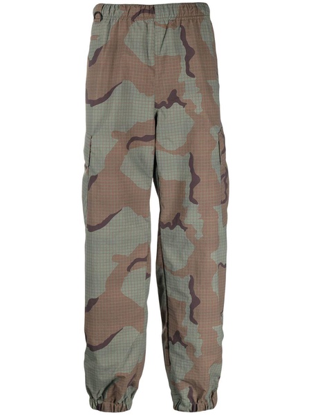 camouflage-print jogger pants 