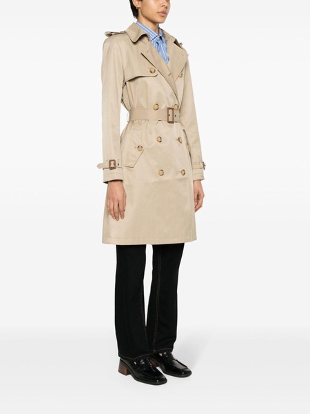 belted trench coat