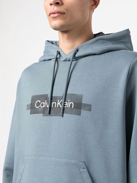 logo-print hoodie