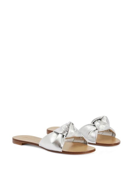 Aycha knot-detailing flat sandals