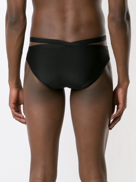 cut-out swimming trunks