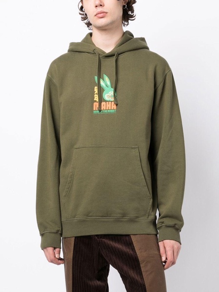 logo-print long-sleeve hoodie 