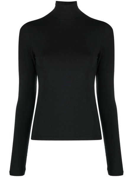 roll-neck long-sleeved top 