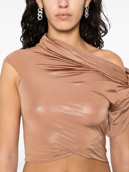 Sienna jersey asymmetric top