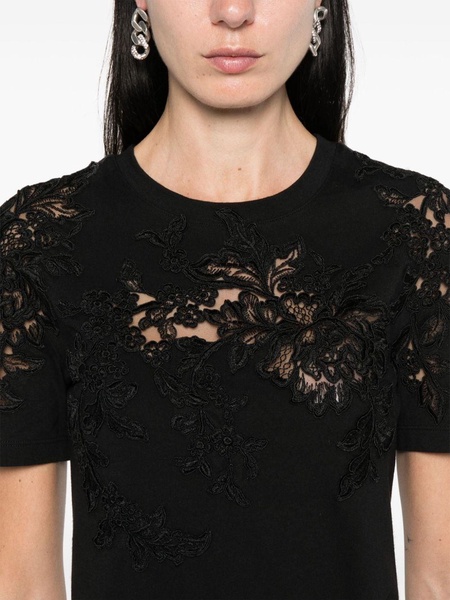 LACE-Applied T-shirt