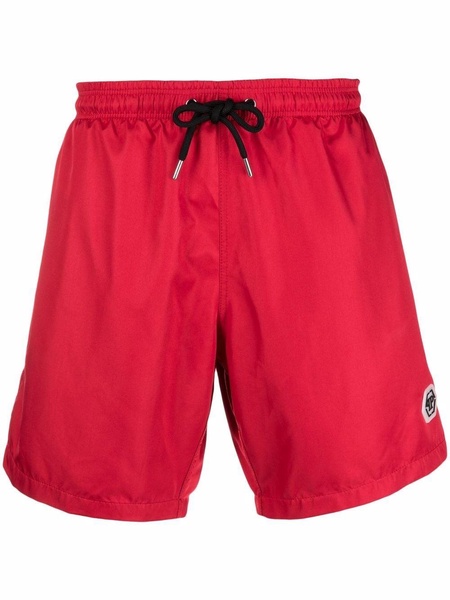 hexagon logo swimming shorts