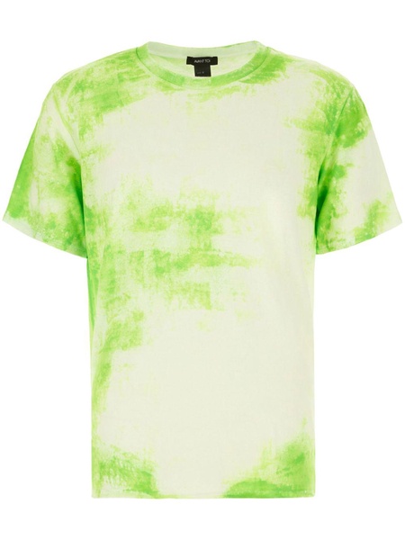 abstract-print T-shirt