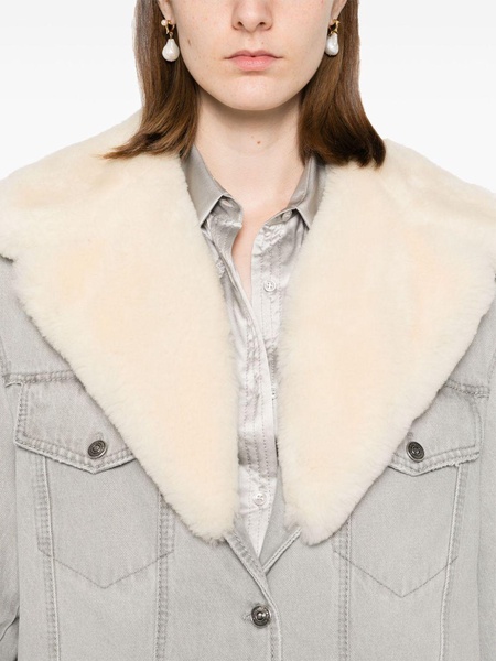 fur-collar jacket