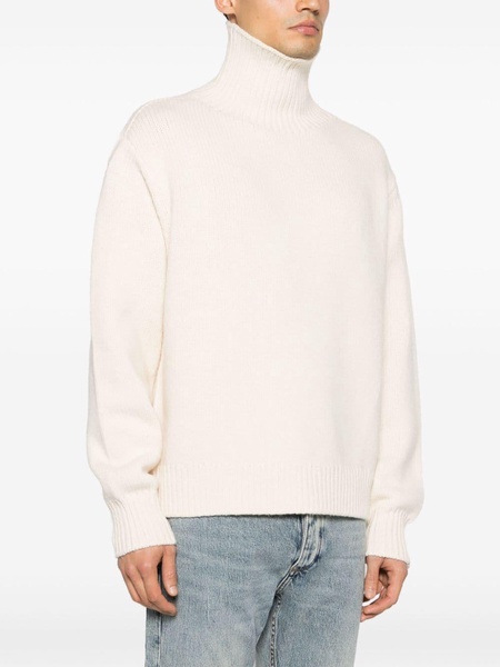 Baron high-neck wool jumper