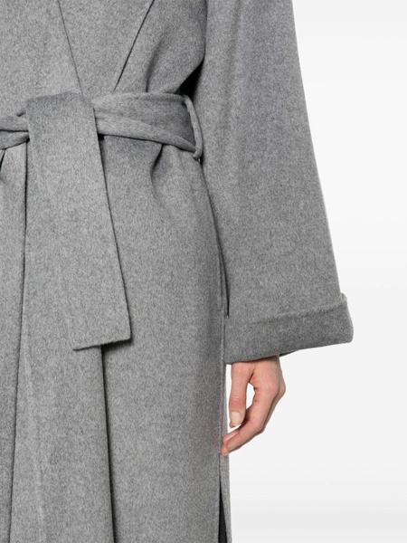 Trullem belted wool coat