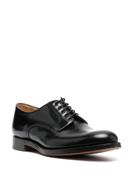 almond-toe derby shoes 