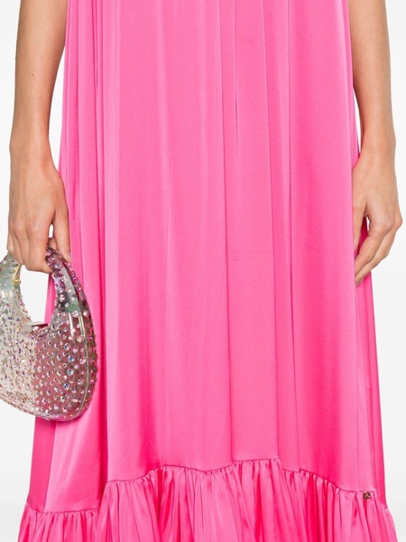 open-back maxi dress