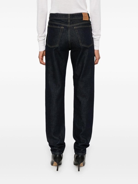 low tapered jeans