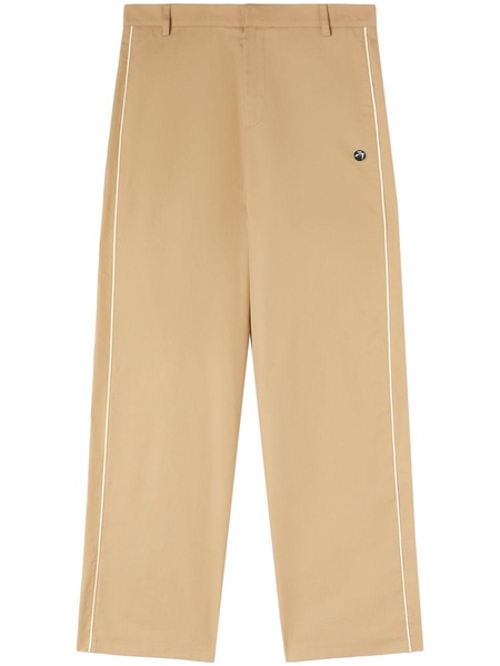 Sponge wide-leg trousers