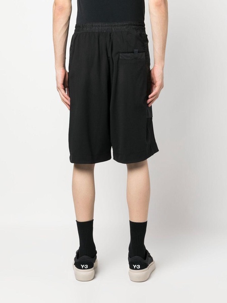 drawstring bermuda shorts