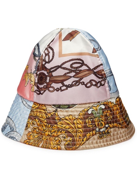 baroque-print bucket hat