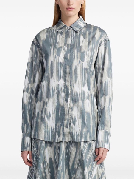 Chika abstract-print shirt