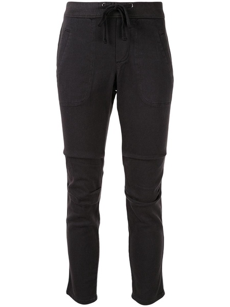 slim cropped trousers