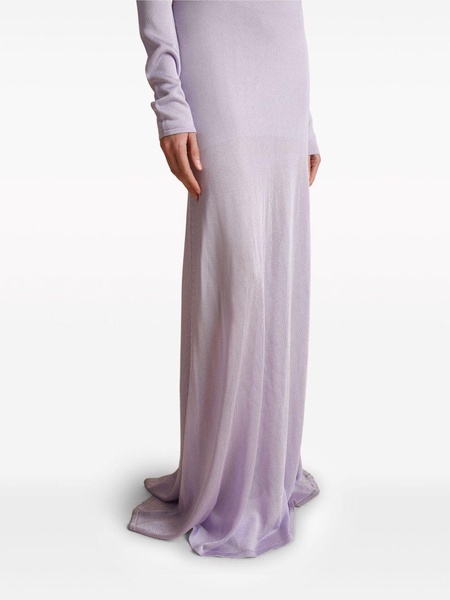 The Valera long-sleeve maxi dress