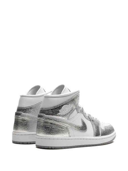 Air Jordan 1 Mid SE "Metallic Silver" sneakers