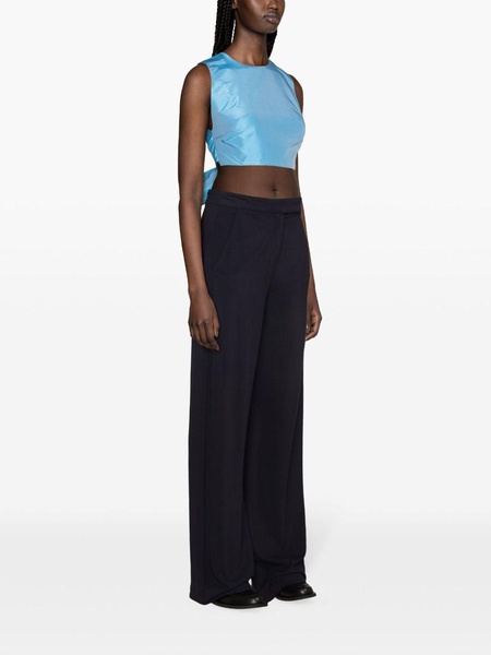 wraparound cropped top