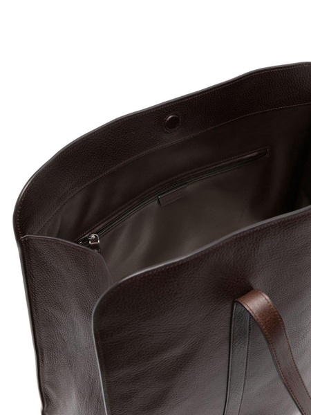 Ben leather tote bag