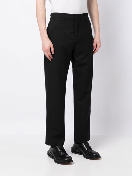 straight-leg trousers