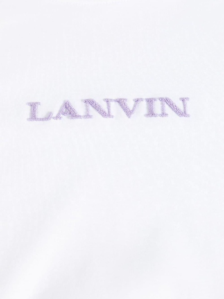 logo-embroidered cotton T-shirt