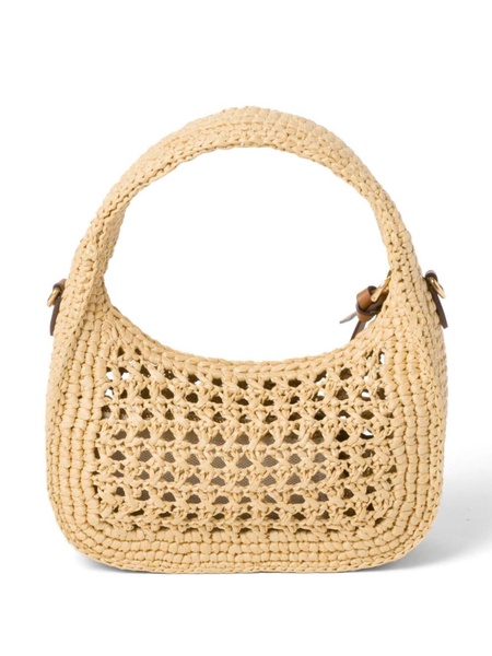 Wander crochet-knit shoulder bag