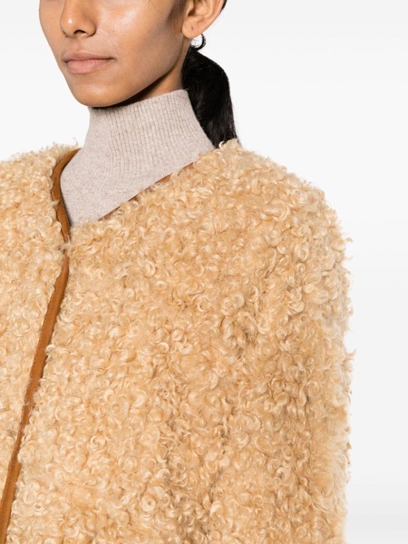 Paola reversible faux-fur coat