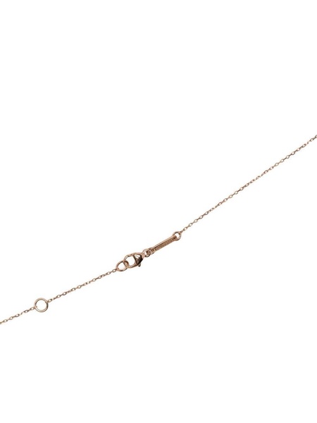 18kt rose gold Thorn Stem diamond pendant necklace